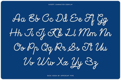 Duck Hook - Script & Sans Font Duo