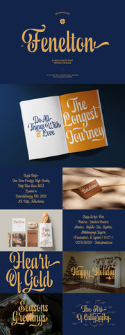 The Enchanted Wedding Font Collection