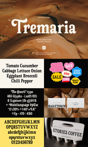 The Striking Serif Font Collection
