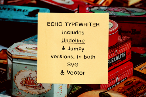 Typewriter Font Bundle Vol. 5