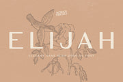 Elijah Sans Serif Display Font