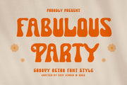 Fabulous Party - Free Groovy Retro Font
