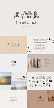The Farmers Market Font Bundle