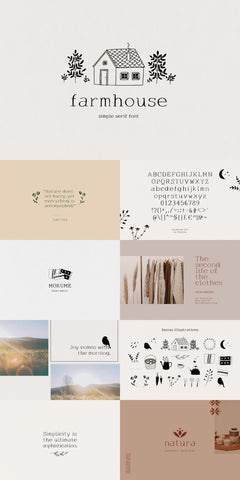 The Farmers Market Font Bundle