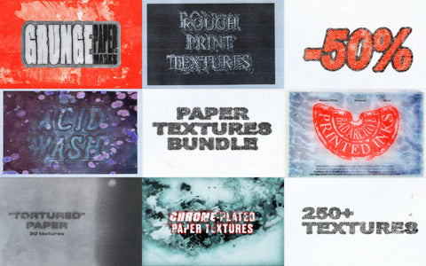 PAPER TEXTURES BUNDLE