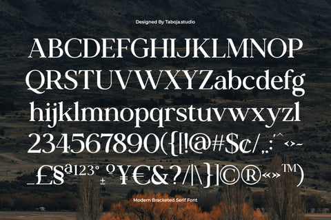 TBJ Siromi Modern Serif