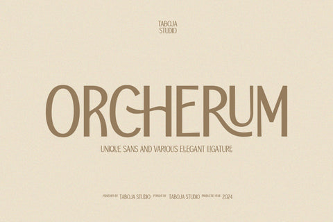 TBJ Orcherum | Unique Ligatures