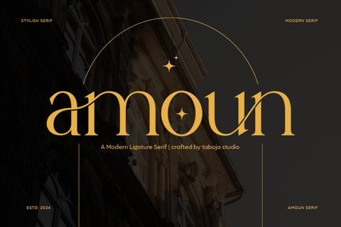 TBJ Amoun | Classy Serif