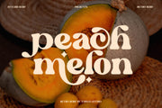 TBJ Peach Melon | Retro Serif