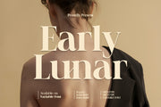 TBJ Early Lunar | 3 Weights Serif Font