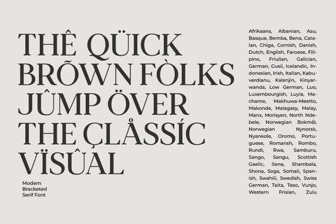 TBJ Siromi Modern Serif