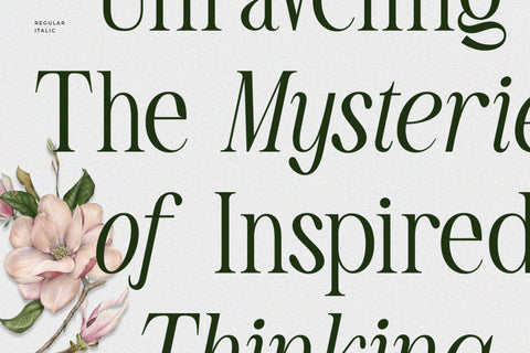 TBJ Olivia Nineties Classy Serif