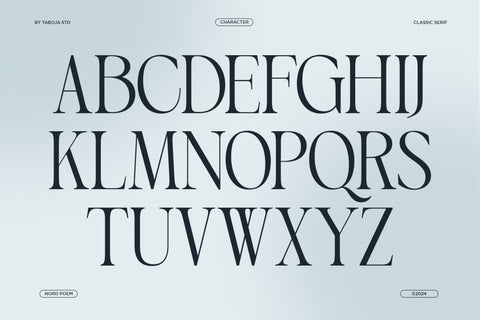 TBJ Nord Poem | Classic Roman Serif