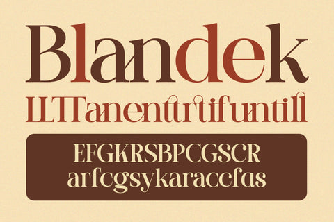 TBJ Early Lunar | 3 Weights Serif Font