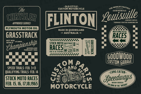 FLINTON Font Bundle