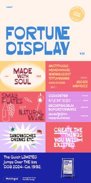 The Eclectic Display Font Bundle