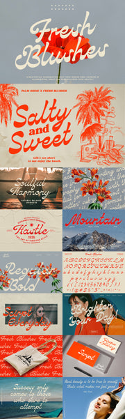 The Cursive Font Collection