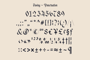Fusing – Bold Blackletter Simplicity