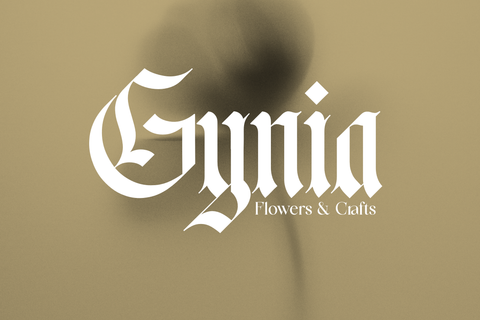 Fusing – Bold Blackletter Simplicity