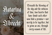 Fusing – Bold Blackletter Simplicity