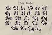 Fusing – Bold Blackletter Simplicity