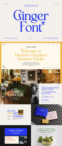 The Striking Serif Font Collection