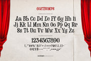 Goztbumps - Weird Bizzare Font ikiiko ikiiko