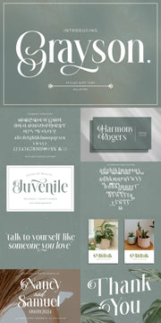 The Enchanted Wedding Font Collection