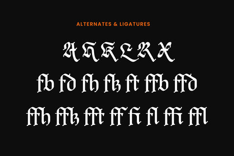 DT Forsaken Blackletter - Pixel Surplus