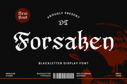 DT Forsaken Blackletter