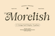 DT Morelish - Serif Display