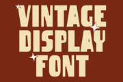 DT Nachis - Retro Display Font
