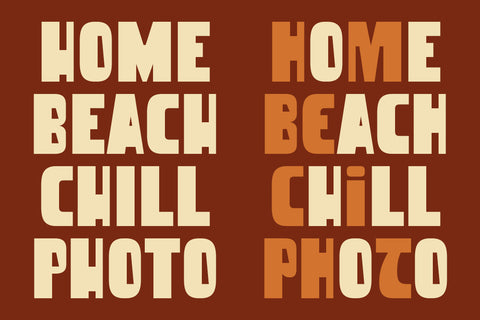 DT Nachis - Retro Display Font