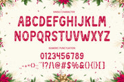 DT Forest Crystal - Christmas font