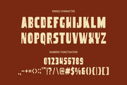 DT Nachis - Retro Display Font