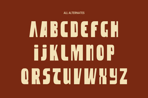 DT Nachis - Retro Display Font