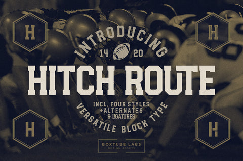 Sports Display Font Bundle