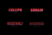 Halloween Typeface Collection