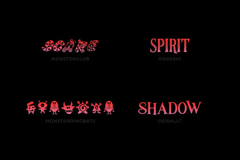 Halloween Typeface Collection