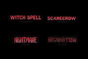 Halloween Typeface Collection