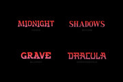 Halloween Typeface Collection