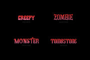 Halloween Typeface Collection