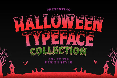 Halloween Typeface Collection