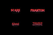 Halloween Typeface Collection