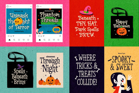 Halloween Typeface Collection