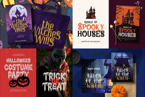Halloween Typeface Collection