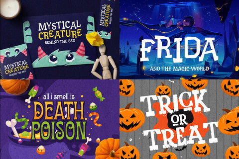 Halloween Typeface Collection
