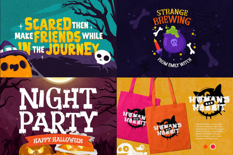 Halloween Typeface Collection