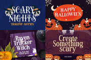Halloween Typeface Collection