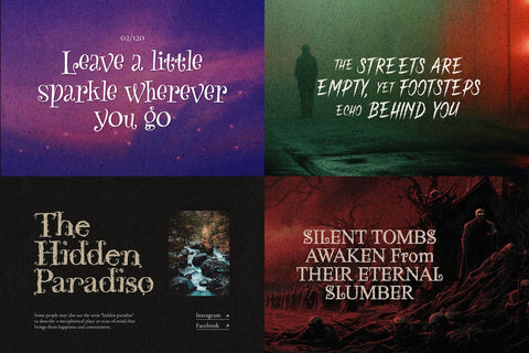 Halloween Typeface Collection